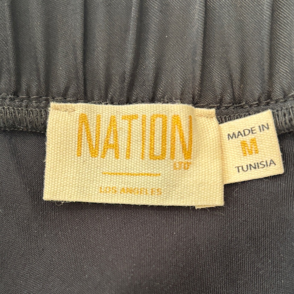 Nation LTD Classic Black Maxi Skirt